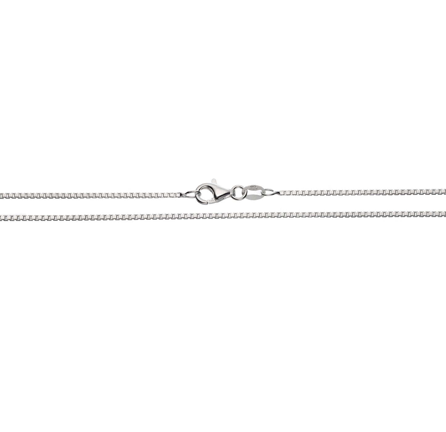 925 Sterling Silver 1.2mm Italian Box Chain Necklace | 16"-30"